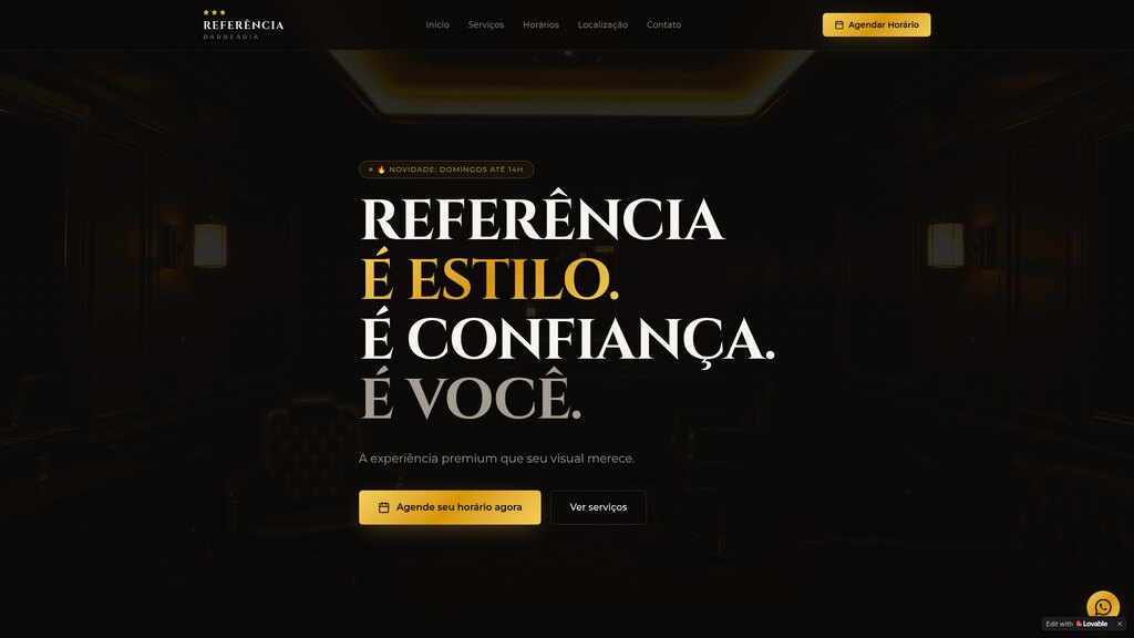 Referência Barbearia